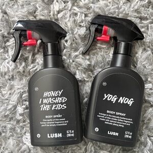 Pair of Lush Body Sprays - Honey I Washed the Kids & Yog Nog